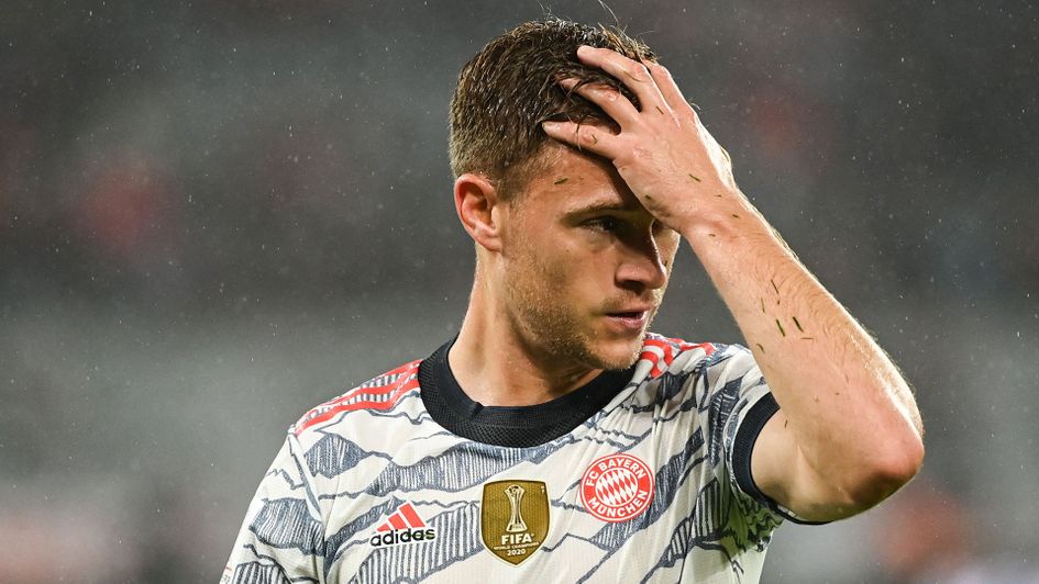 Joshua Kimmich in action for Bayern Munich