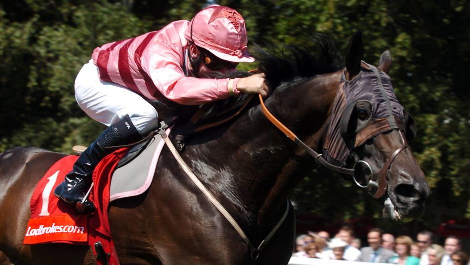 Mine winning the Bunbury Cup under Mick Kinane