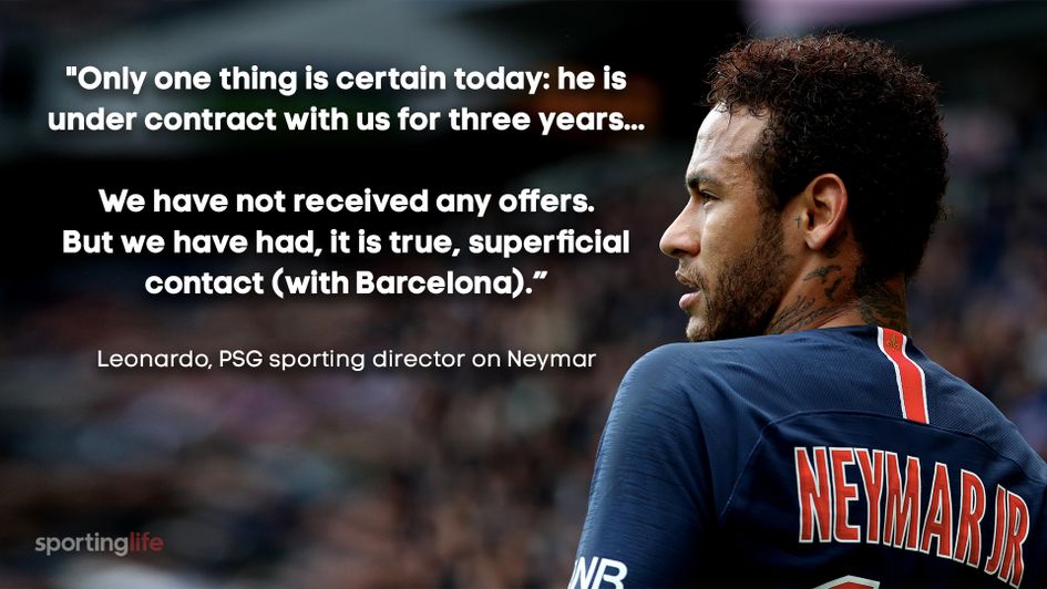 Leonardo's view on Neymar's latest actions