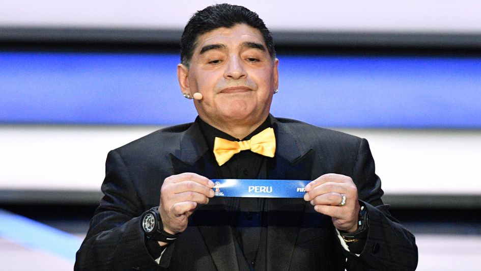 Peru at World Cup draw