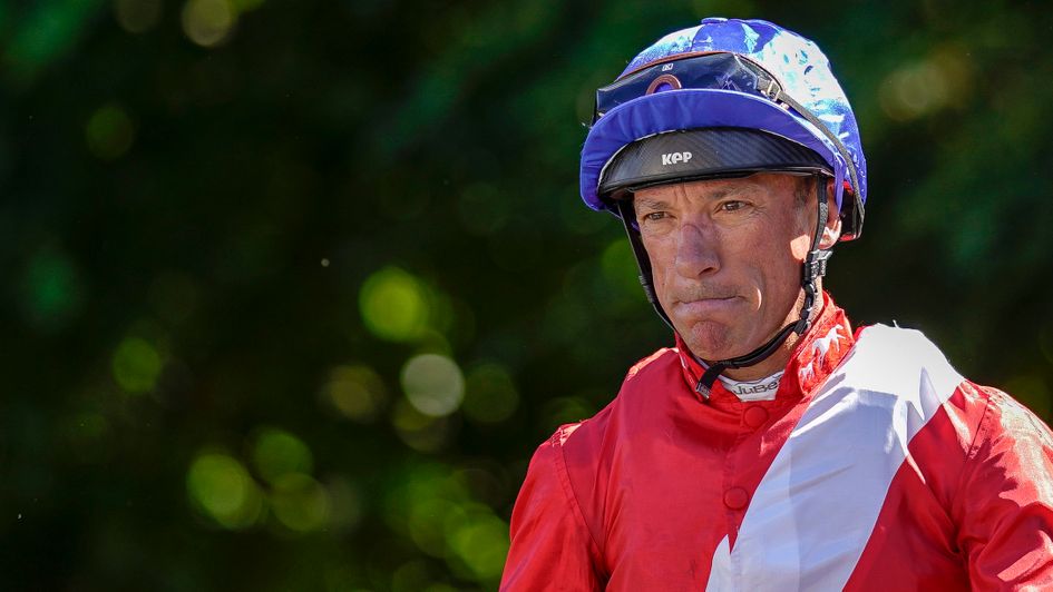 Frankie Dettori looking dejected