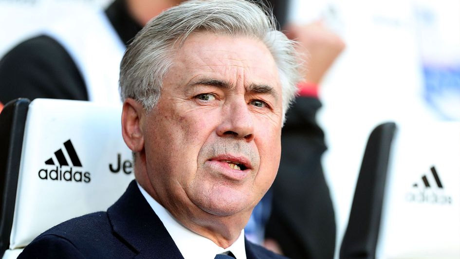 Carlo Ancelotti is facing Liverpool for a ninth time as a manager