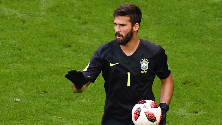 Liverpool are chasing Roma goalkeeper Alisson Becker
