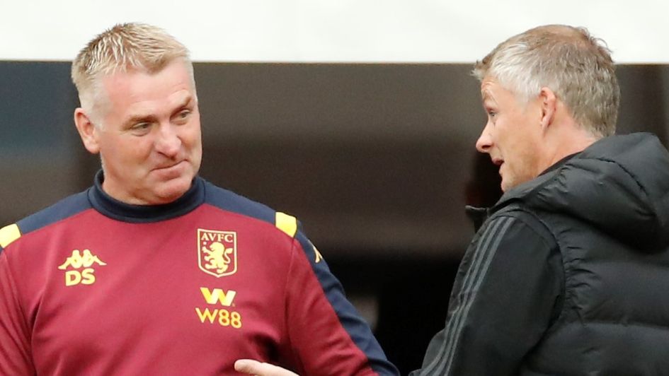 Dean Smith's Aston Villa travel to Ole Gunnar Solskjaer's Manchester United on New Year's Day.