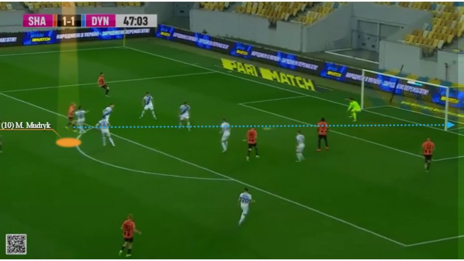Image 5 - Wicked finish from the edge of the box as he parlays power and placement