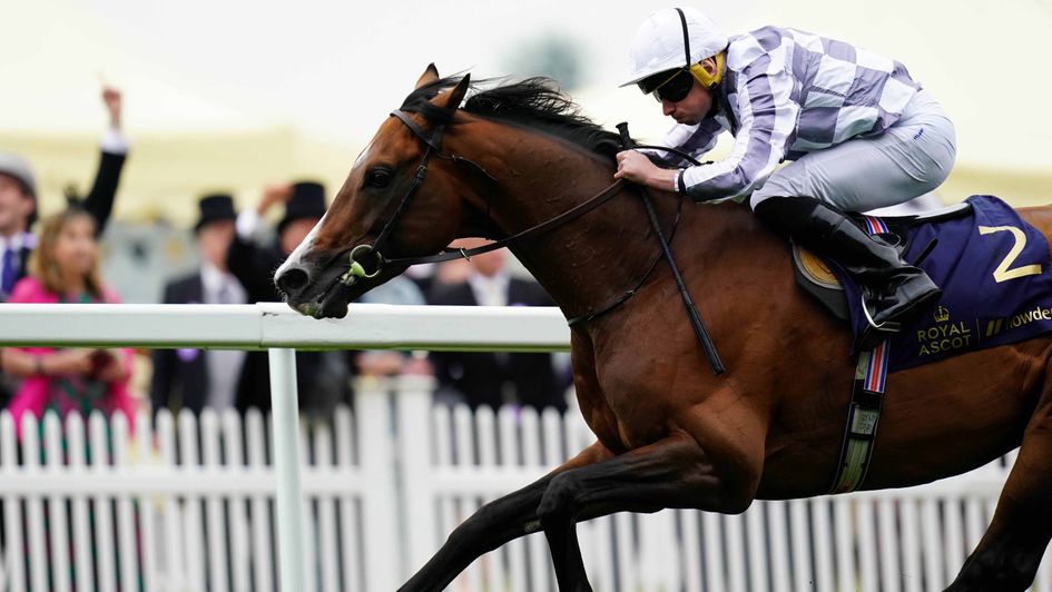 Broome and Ryan Moore are in control of the Hardwicke