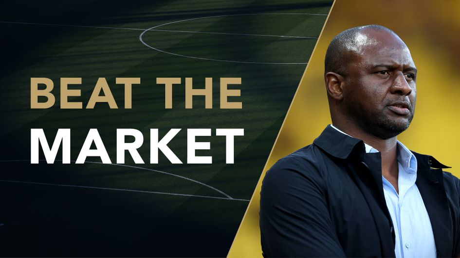 Patrick Vieira's Crystal Palace feature in this week's Beat The Market column