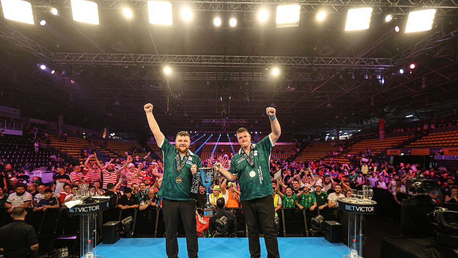 Josh Rock and Daryl Gurney won the World Cup of Darts (Picture: PDC Europe)