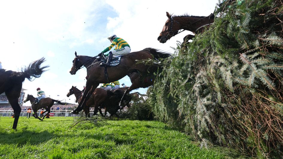 I Am Maximus on his way to a second Grand National