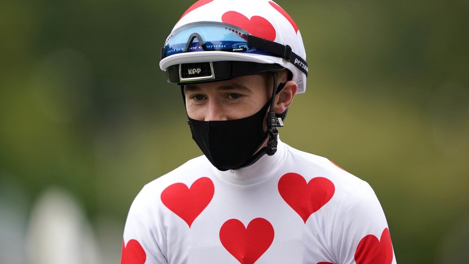 Jockey David Egan at Nottingham Racecourse