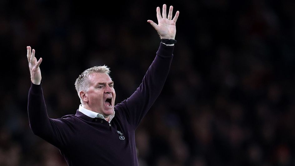 Aston Villa boss Dean Smith