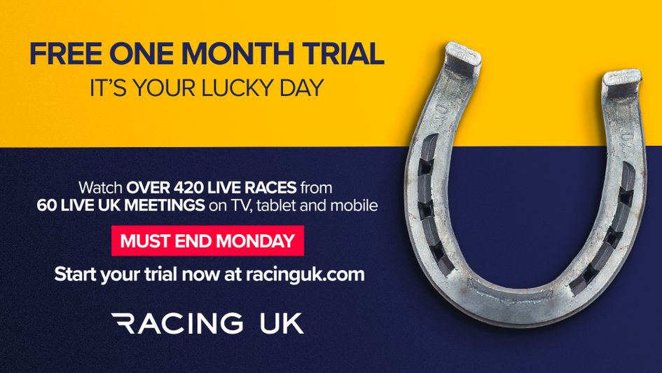 Free Racing UK trial - offer ends Monday