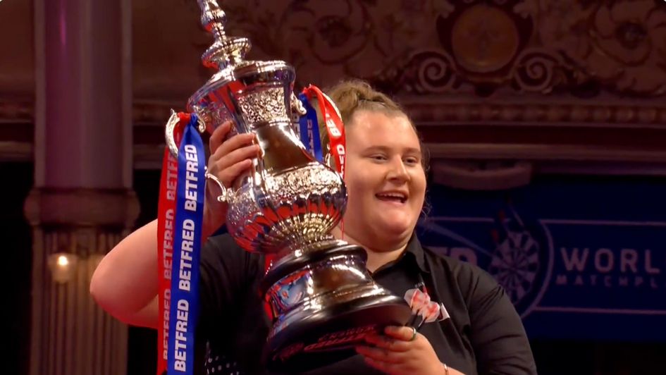 Beau Greaves wins the Women's World Matchplay