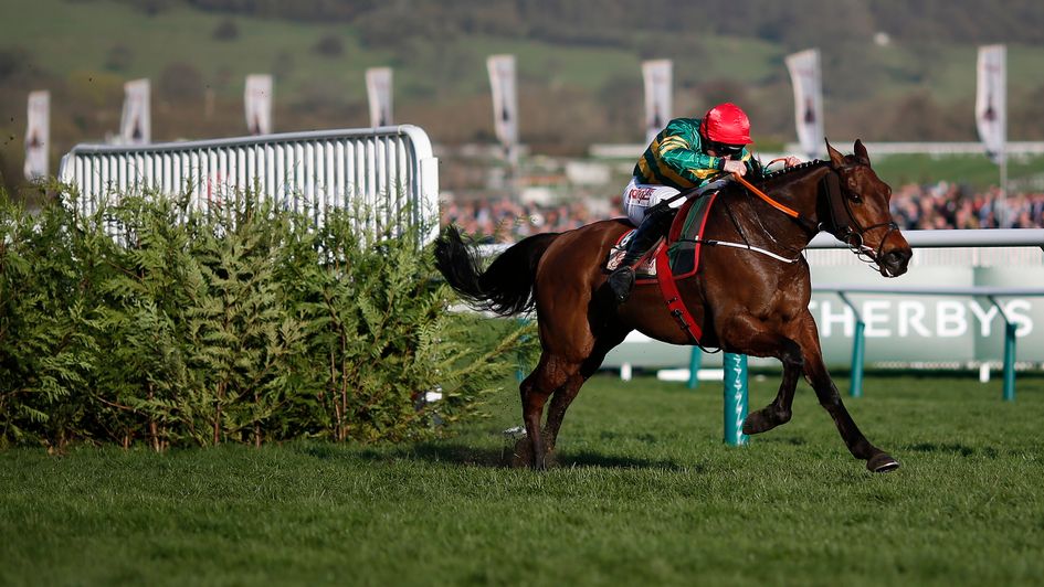 Cause Of Causes on his way to Cheltenham glory
