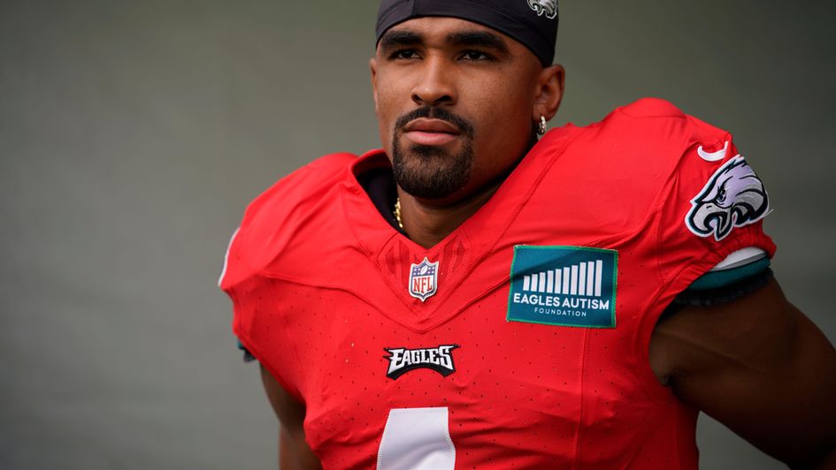 Jalen Hurts of the Philadelphia Eagles