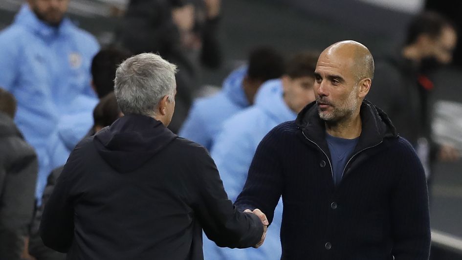 Jose Mourinho and Pep Guardiola will pit their wits against each other once again on Saturday.