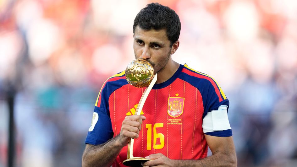Rodri wins Golden Ball for Player of the Tournament