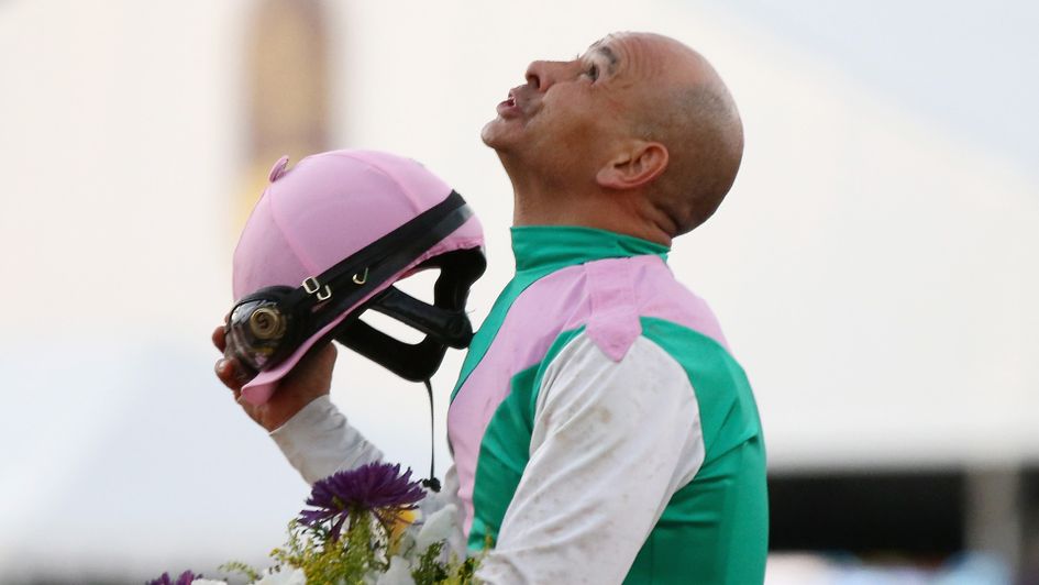 Will winning-most Breeders' Cup jockey need help from above this weekend/