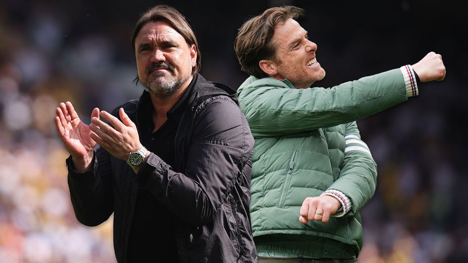 Daniel Farke and Scott Parker