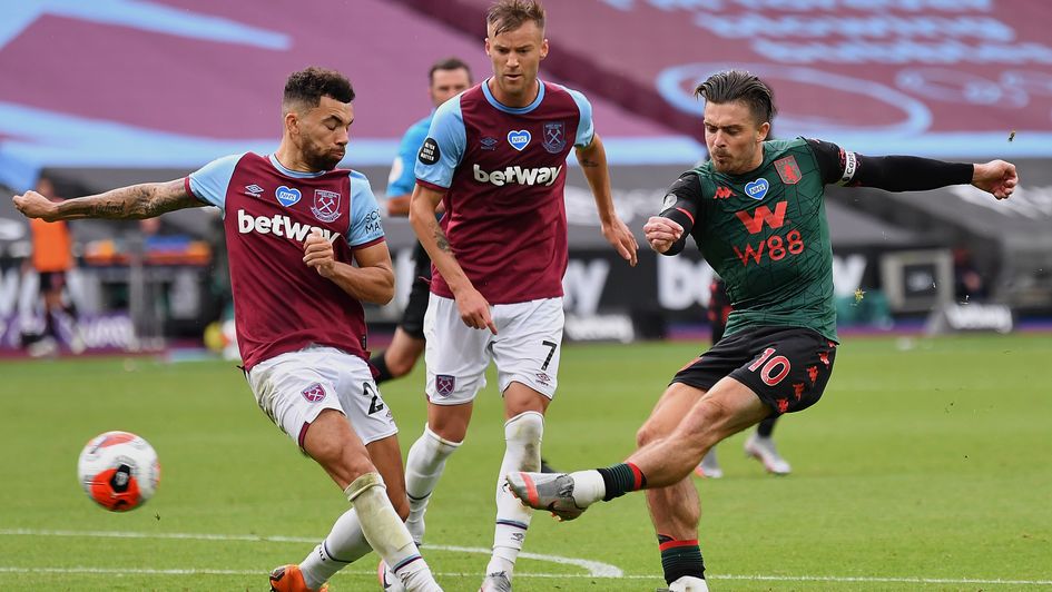 Jack Grealish's goal at West Ham on the final day of last season helped keep Villa up.
