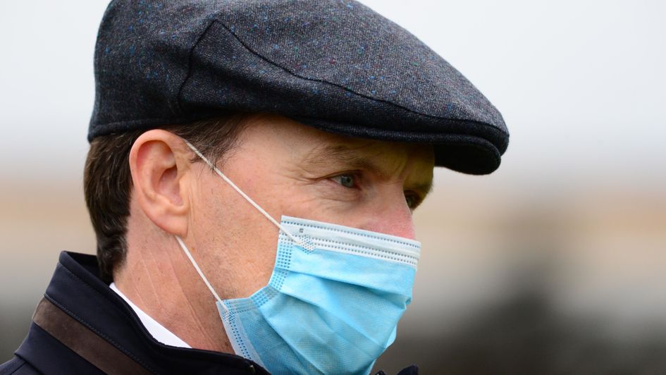 Trainer Aidan O'Brien at the Curragh