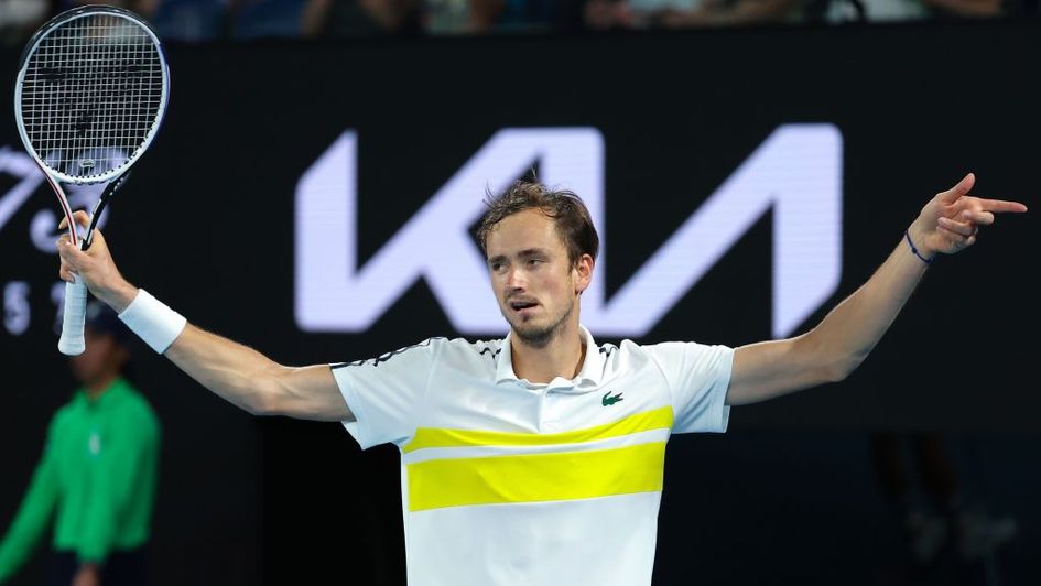 Daniil Medvedev is into Sunday's final