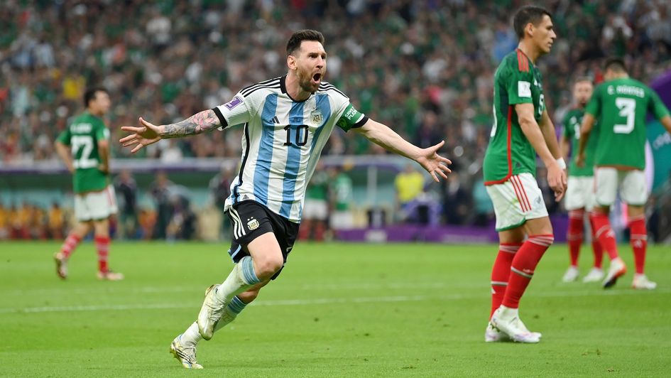 Argentina's Lionel Messi