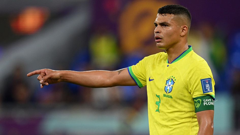 Brazil captain Thiago Silva