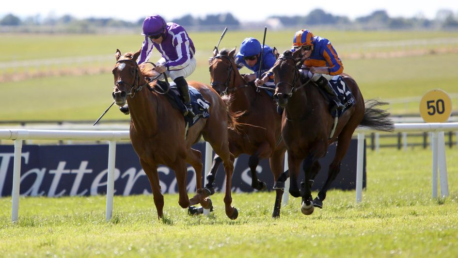 Precise surges clear to win the Irish 1000 Guineas