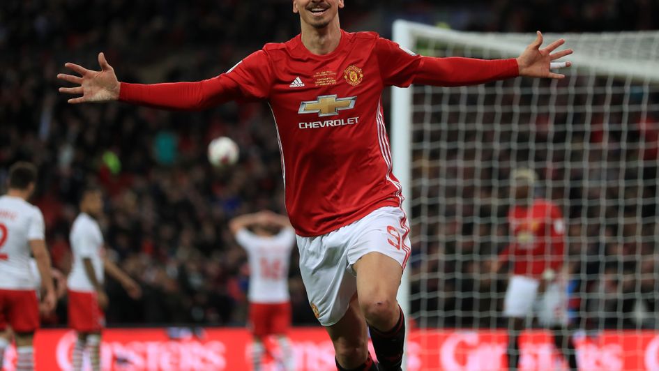 Zlatan Ibrahimovic enjoyed a brief but successful spell with Manchester United.