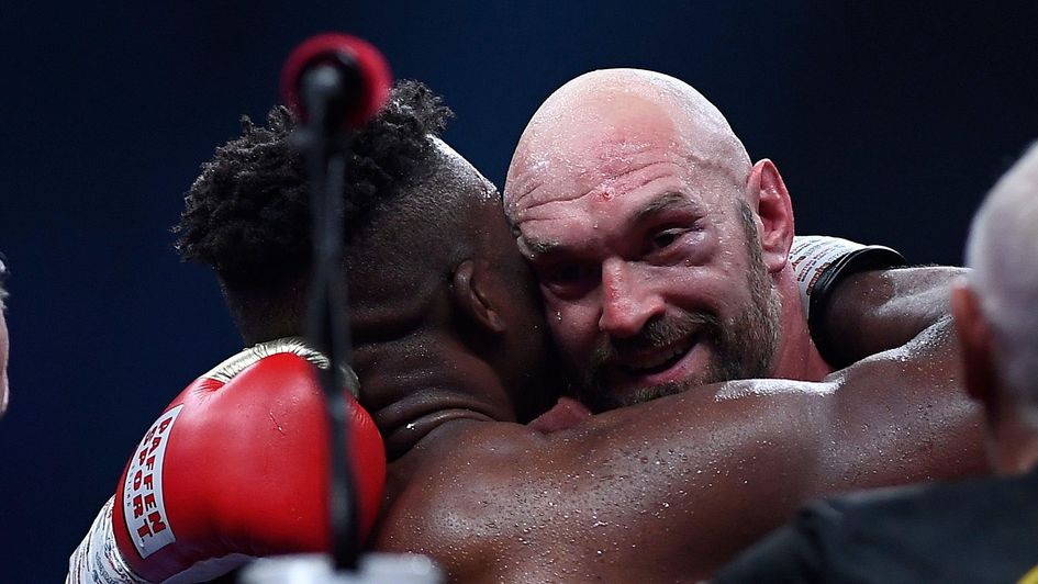 Tyson Fury and Francis Ngannou
