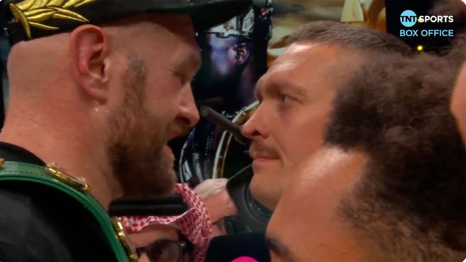 Tyson Fury and Oleksandr Usyk will meet for all the belts but the date is not confirmed