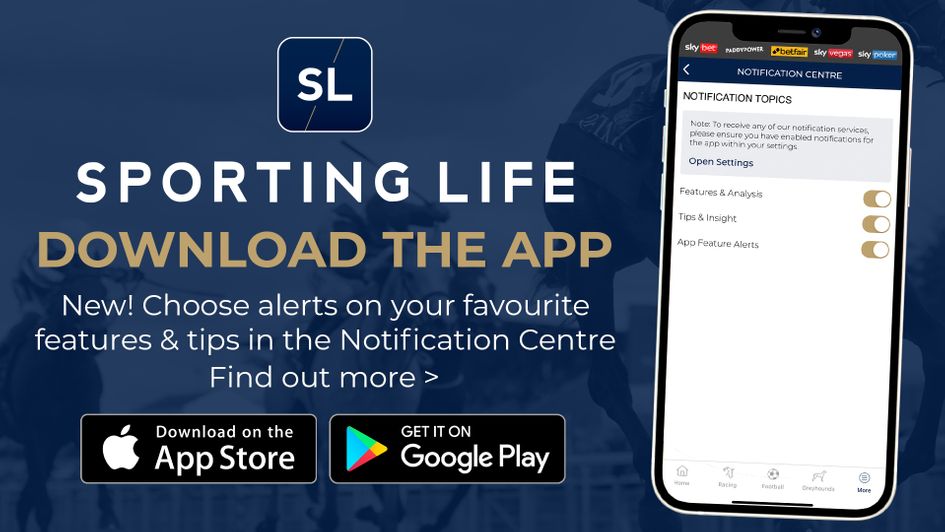 Download the Sporting Life App