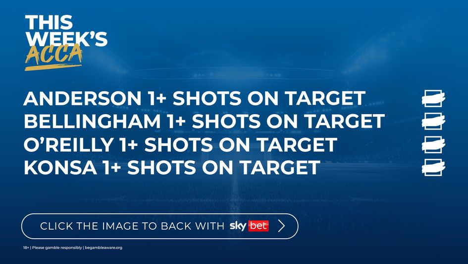 CLICK HERE TO BUILD OUR BET BUILDER