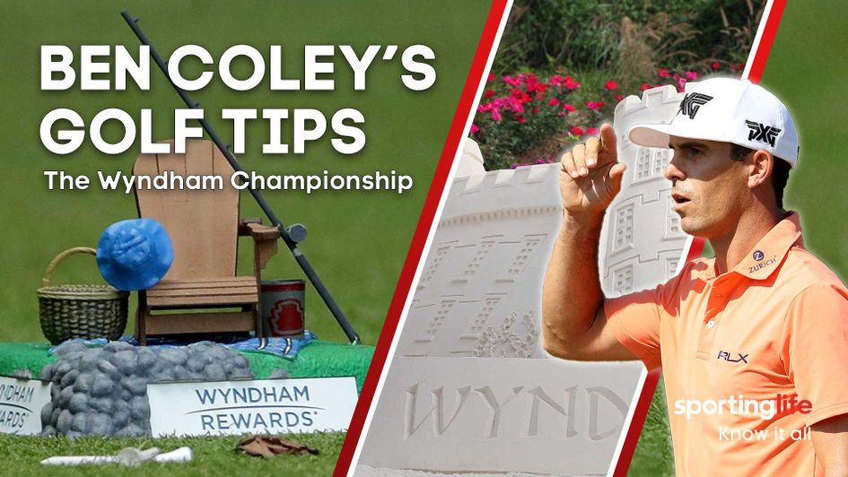 Who is Ben Coley backing for the Wydham Championship?