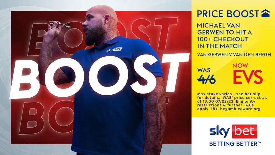 Sky Bet's Price Boost for Night 2