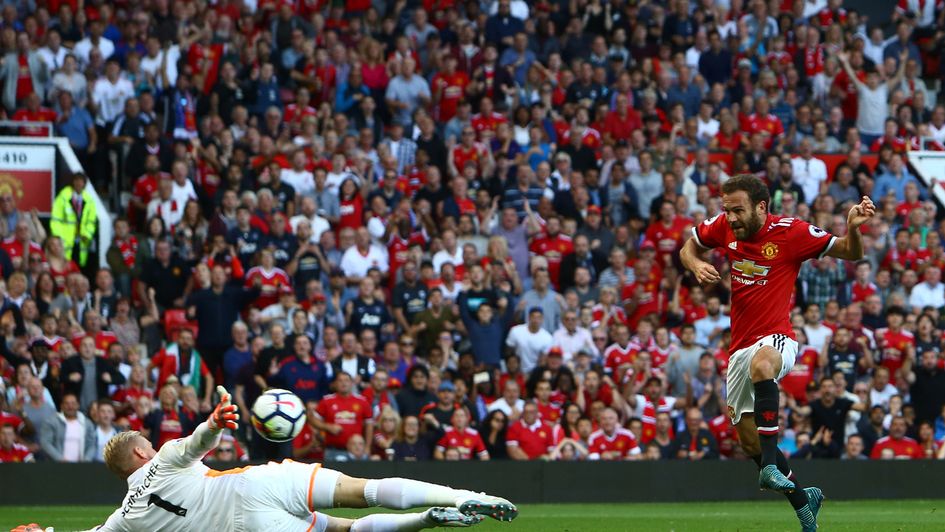 Juan Mata's attempt is disallowed