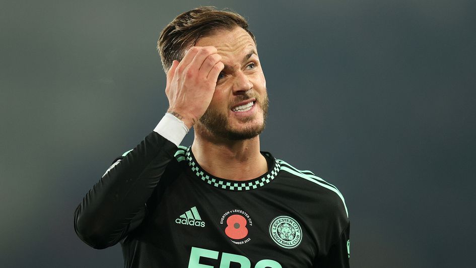 Leicester midfielder James Maddison