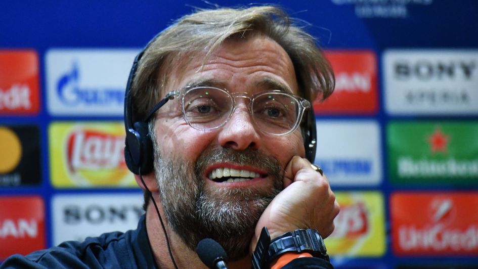 Jurgen Klopp faces the press