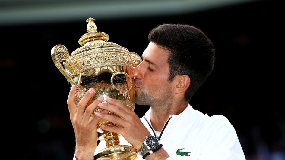 Novak Djokovic is going to take all the beating in SW19