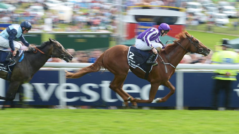 Australia on his way to winning the Derby