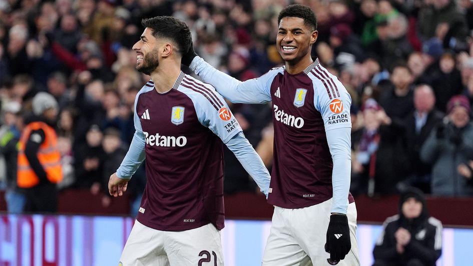 Marco Asensio and Marcus Rashford