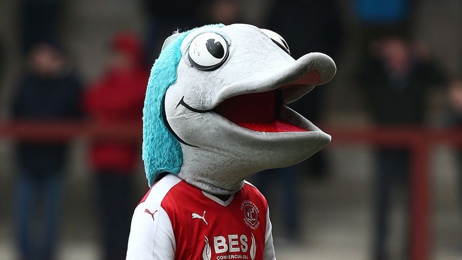 Fleetwood's mascot Captain Cod