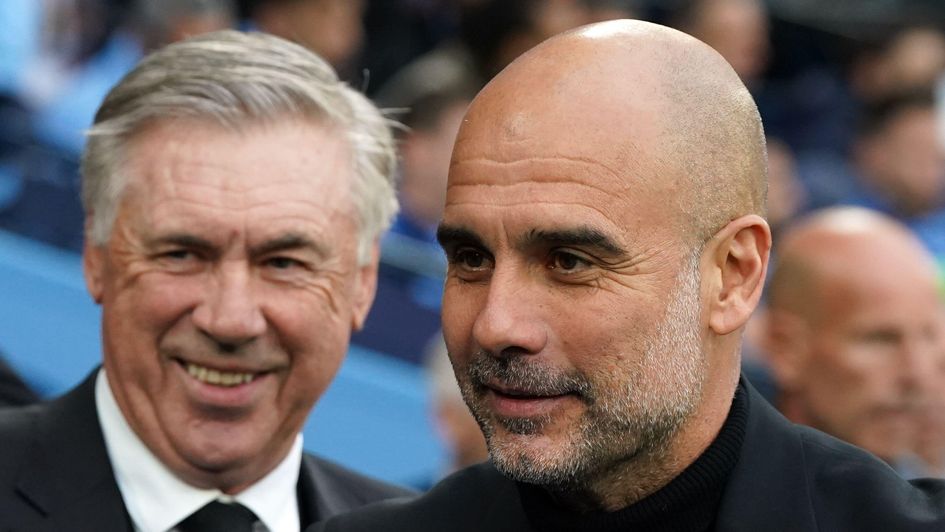 Carlo Ancelotti and Pep Guardiola