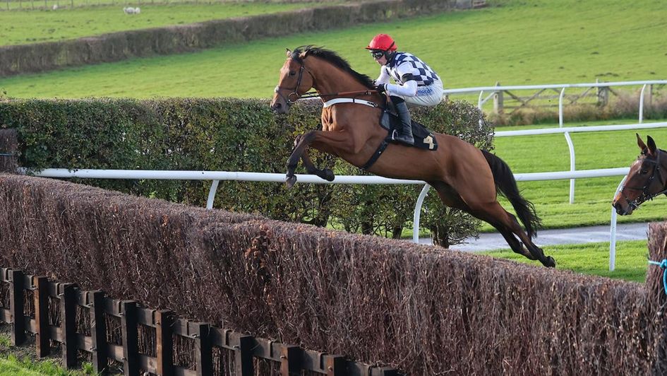 Paggane on her way to victory (credit: Grossick Photography/The Jockey Club)