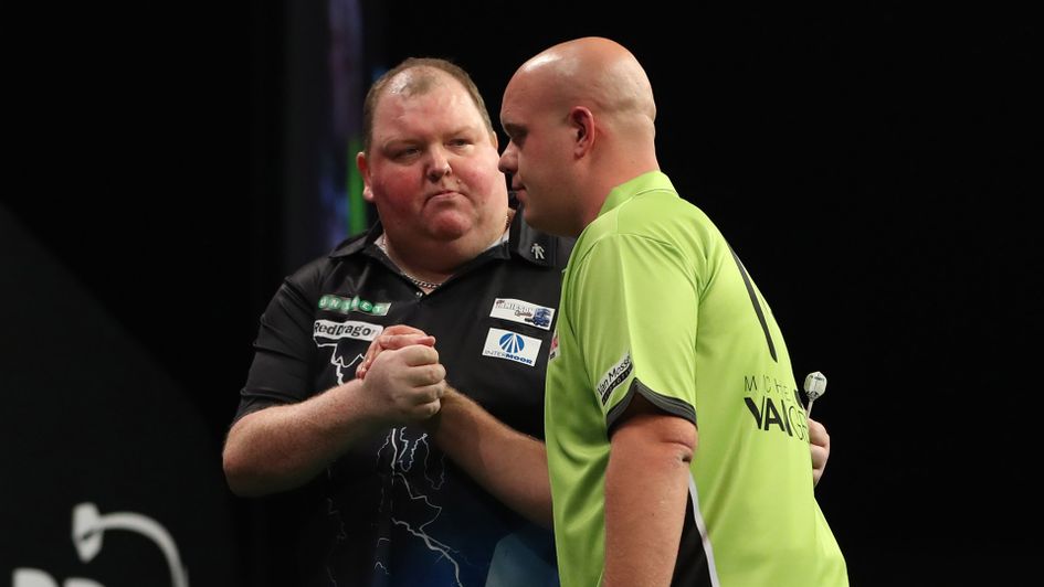 John Henderson beat MVG at the World Grand Prix in 2017