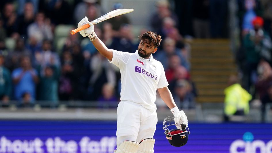 A sparkling 146 from India's Rishabh Pant halted England on day one