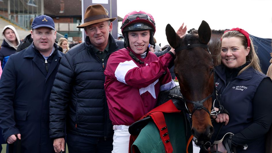 Brighterdaysahead pictured with winning connections