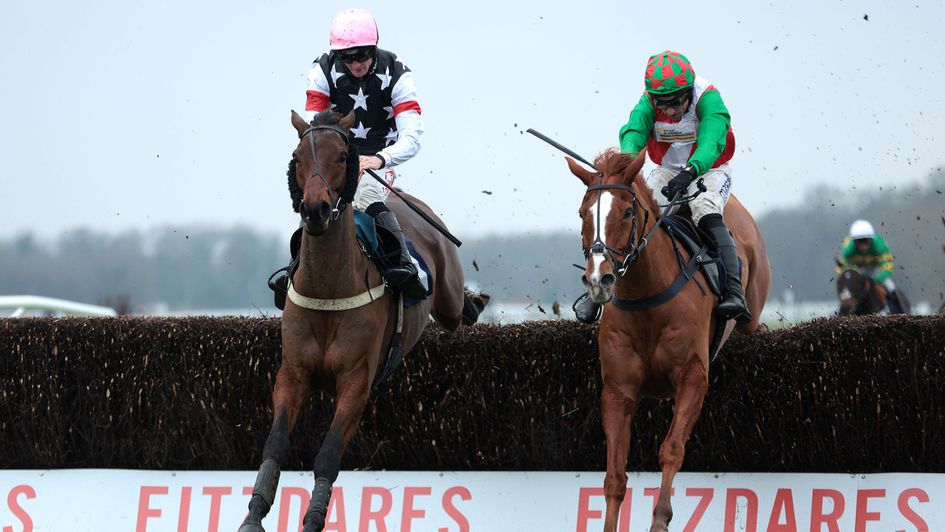 Salver (left) gets the better of Doyen Quest
