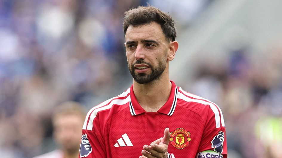 Manchester United captain Bruno Fernandes